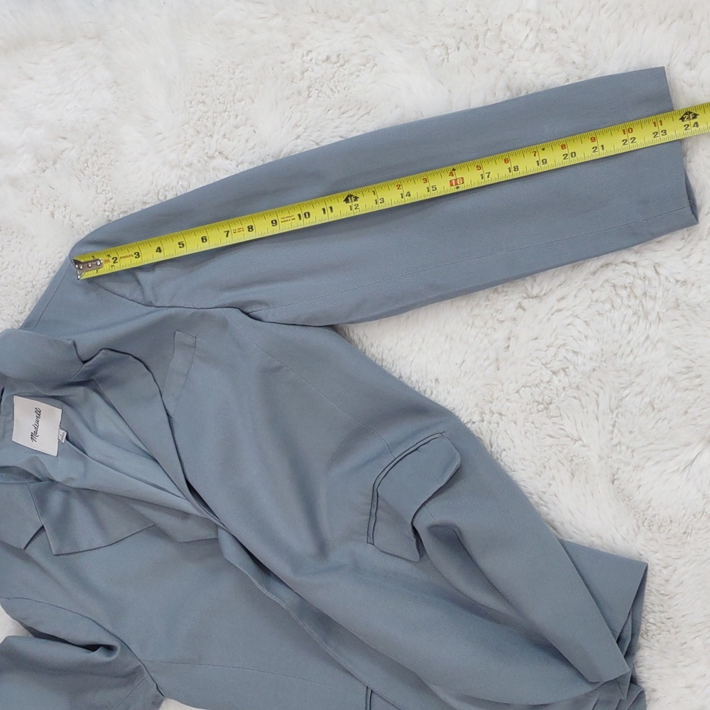 Madewell Light Blue Jacket, Size L - Picture 3 of 17
